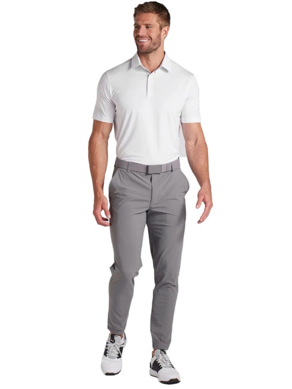 NWT PUMA 101 EVO Golf Pants Slate Sky 33x32